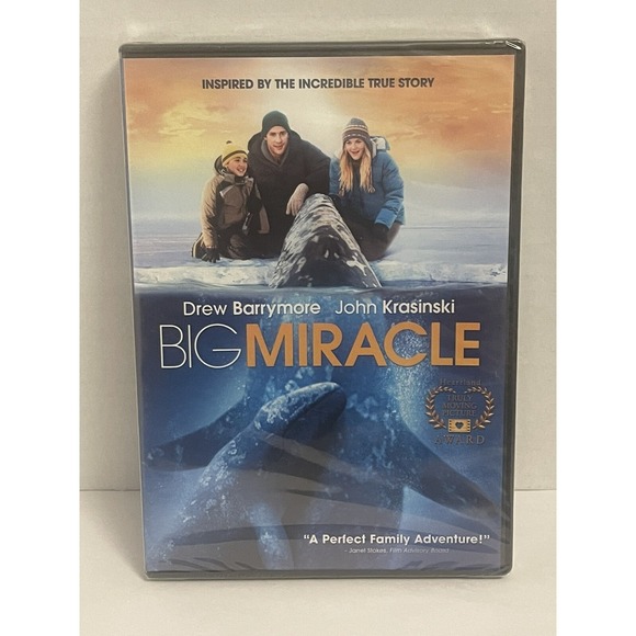 Other - Big Miracle DVD Drew Barrymore John Krasinski